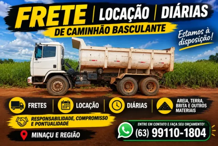 Caminhão basculante