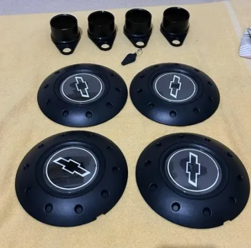 Kit calotas centro de roda aro 14 - Chevrolet