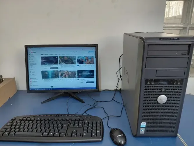 Computador Completo Dell Pentium 3.0 Ram 4Gb Hd 160 Monitor 19