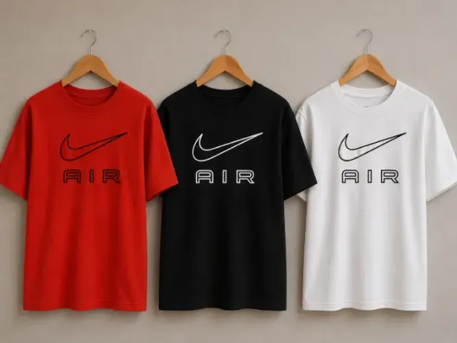 Camisetas Nike Air Bordadas (Importadas dos EUA) - P e M