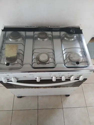Fogão 6 bocas Esmaltec