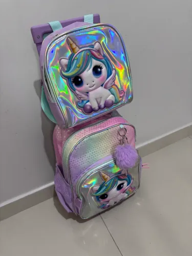 Kit escolar | Mochila + lancheira + estojo