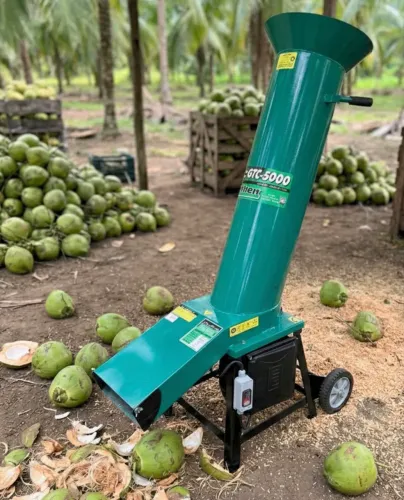 Triturador de Coco Moto 5cv Profissional Garthen