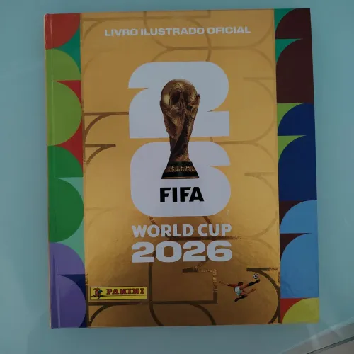 Album dourado copa do mundo 2026 capa dura 