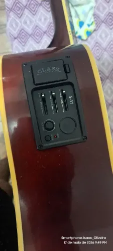 Violão elétro-acustico cordas aço 