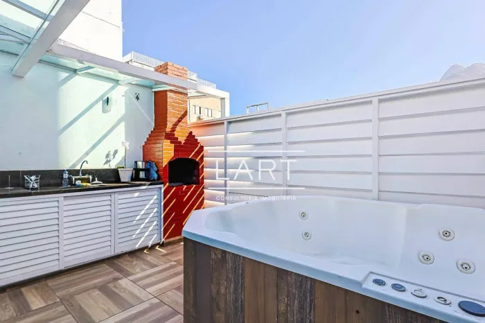 Cobertura com 2 dormitórios à venda, 100 m² por R$ 2.300.000,00 - Leblon - Rio de Janeiro/
