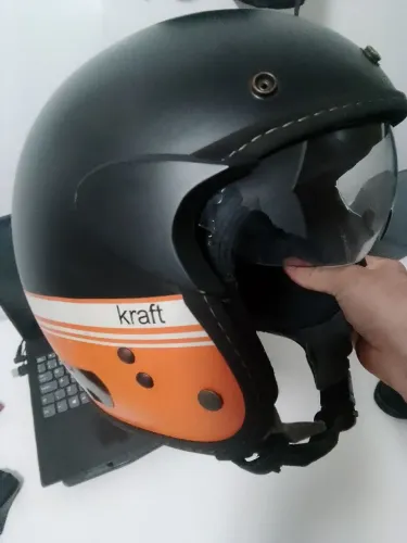 Capacete Kraft C/ viseira interna