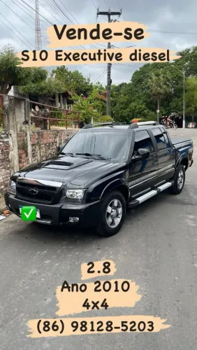 Chevrolet S10 Pick-up Exec. 2.8 4X4 CD TB Int.dies 2010