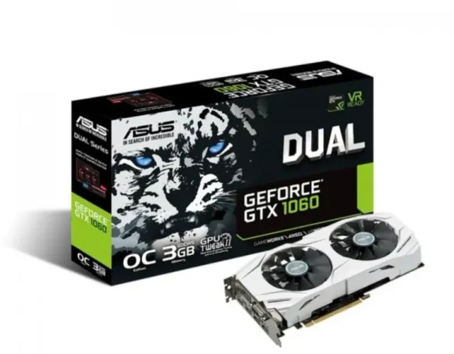 Placa de video asus 1060 estado de nova 3gb