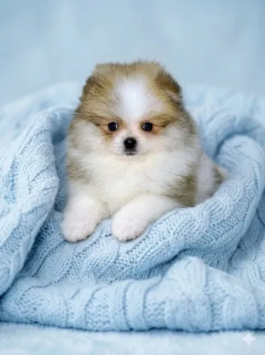 Spitz alemão/lulu da pomerania macho anão