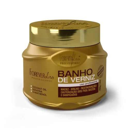 Máscara banho de verniz forever liss