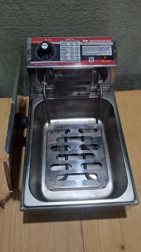 FRITADEIRA ELÉTRICA 5L (MARCA INOVAMAQ) 