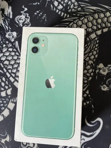 Caixa Vazia iPhone 11 Verde (Original)