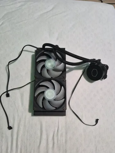 Water Cooler Cooler Master MasterLiquid ML240L V2 - 240mm LED White