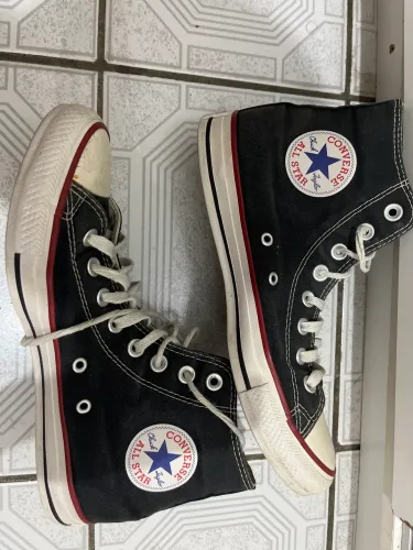 Tênis All Star preto original feminino