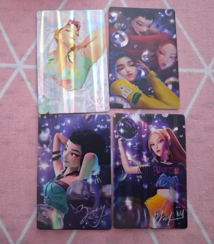 Troca Cards Saja boys/Huntrix Kpop Hunters