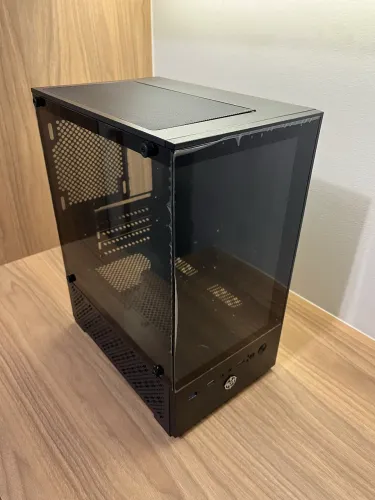 Gabinete gamer, Lateral de Vidro, Preto