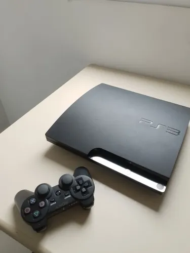 PlayStation 3 Slim Completo + 20 Jogos Originais
