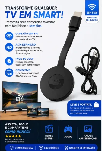 Adaptador Hdmi Sem Fio Para Tv 
