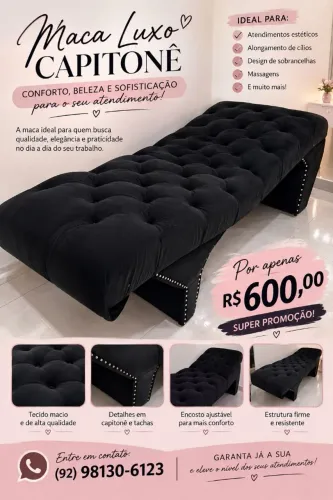 Maca Luxo R$ 600,00
