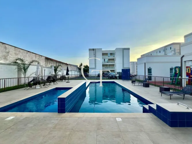 Apartamento para locacao no Condomínio Ilha De Bali mobiliado