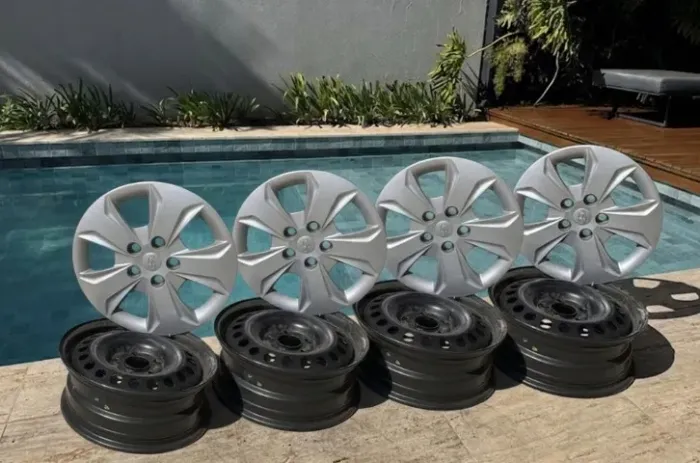 Kit 4 Calota Creta Aro 16 2019 original