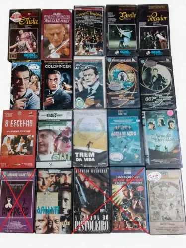 10 FILMES VHS ANOS 60/70/80/90/2000. CLÁSSICOS, CULT & RAROS!