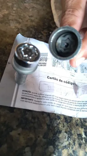 Parafusos antifurto mopar, para carro