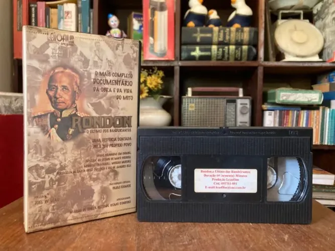 Fita cassete VHS RODON O Último dos Bandeirantes