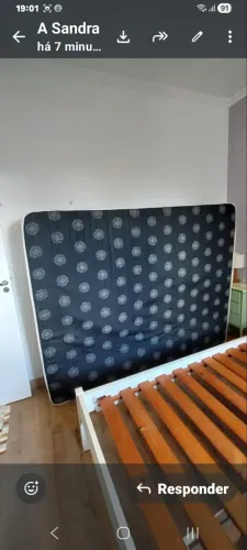 Colchão queen pouco usado
