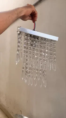 Lustre de Cristal para Teto - Moderno e Elegante