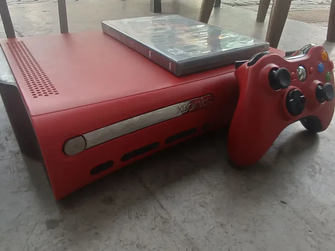 Xbox Elite Arcade vermelho edição Resident Evil 