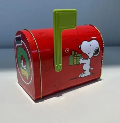 Lata de Natal Snoopy