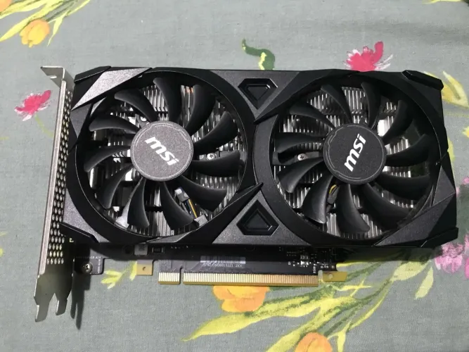 Placa de Vídeo Nvidia Rtx Msi 3050 6GB