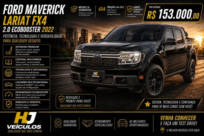 Ford Maverick Lariat FX4 2.0 Ecoboost Aut. 2022