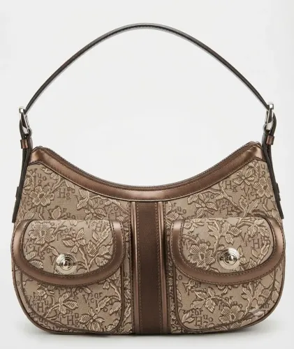 Bolsa Original da marca Victor Hugo , coleção Flora