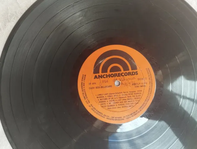 Disco vinil antigo cash box- billboard 1973