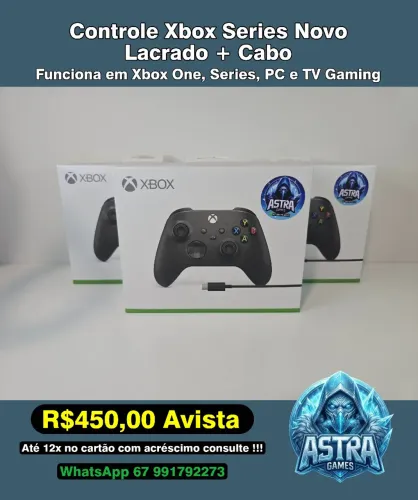Controle de Xbox Series Original Novo Lacrado !!!