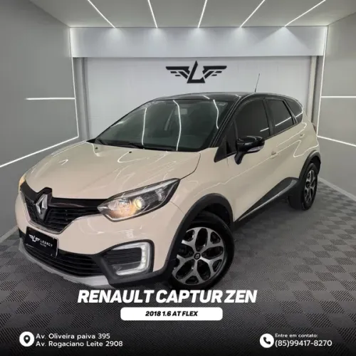 Renault Captur Zen 1.6 16V Flex 5P Aut. 2018