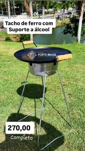 DISCO / TACHO ARADO FERRO 41CM COM SUPORTE A ALCOOL - SUPER OFERTA