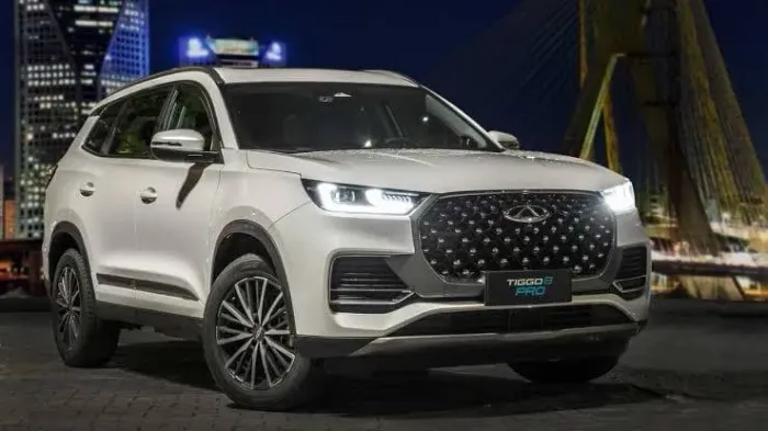 Sucata Chery Tiggo 8 híbrido phev