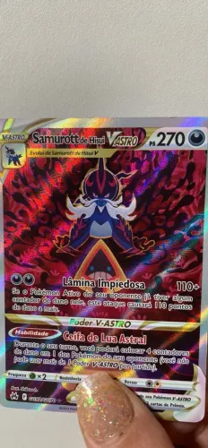 Samurott de Hisui-V-ASTRO (GG52/ GG70) ( Pokemon card )