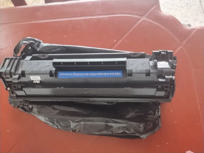 Cartucho vazio de impressora Hp laser jet