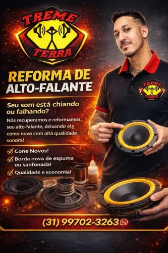 kits para reforma de auto falante , reforma de auto falante e troca , manutenção