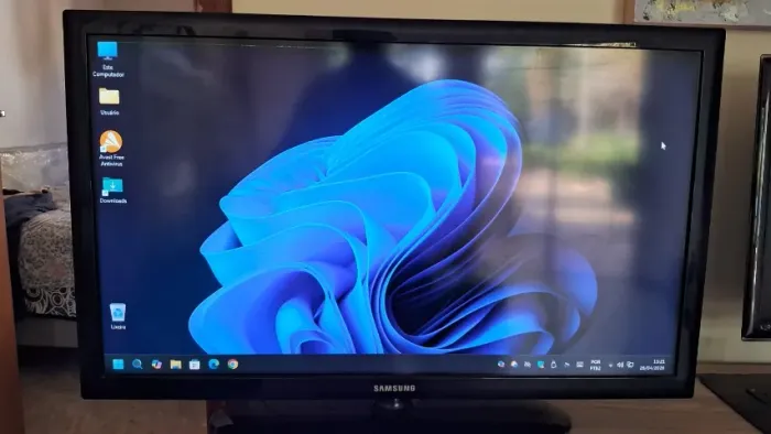 TV Samsung 32 pol Troco por tv com Android volto a diferença