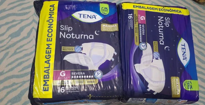 Fraldas Geriatricas,2 pacotes, Entrego na porta