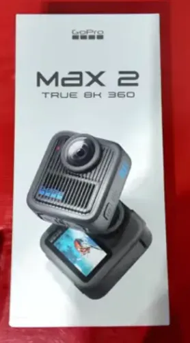 gopro max2 360 nova, caixa lacrada