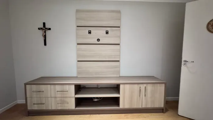 Rack com suporte para TV