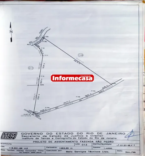 AREA RURAL COM 5 MIL PES DE LARANJA. NÃO ESTÁ SOMENTE VENDENDO A PROPRIEDADE MAIS TAMBEM O