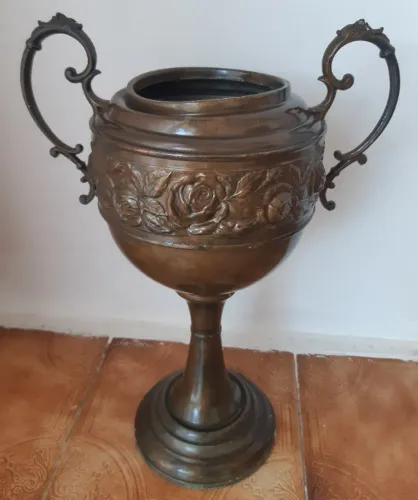 Troféu antigo 1929 - Sociedade de tiro alemã - SC